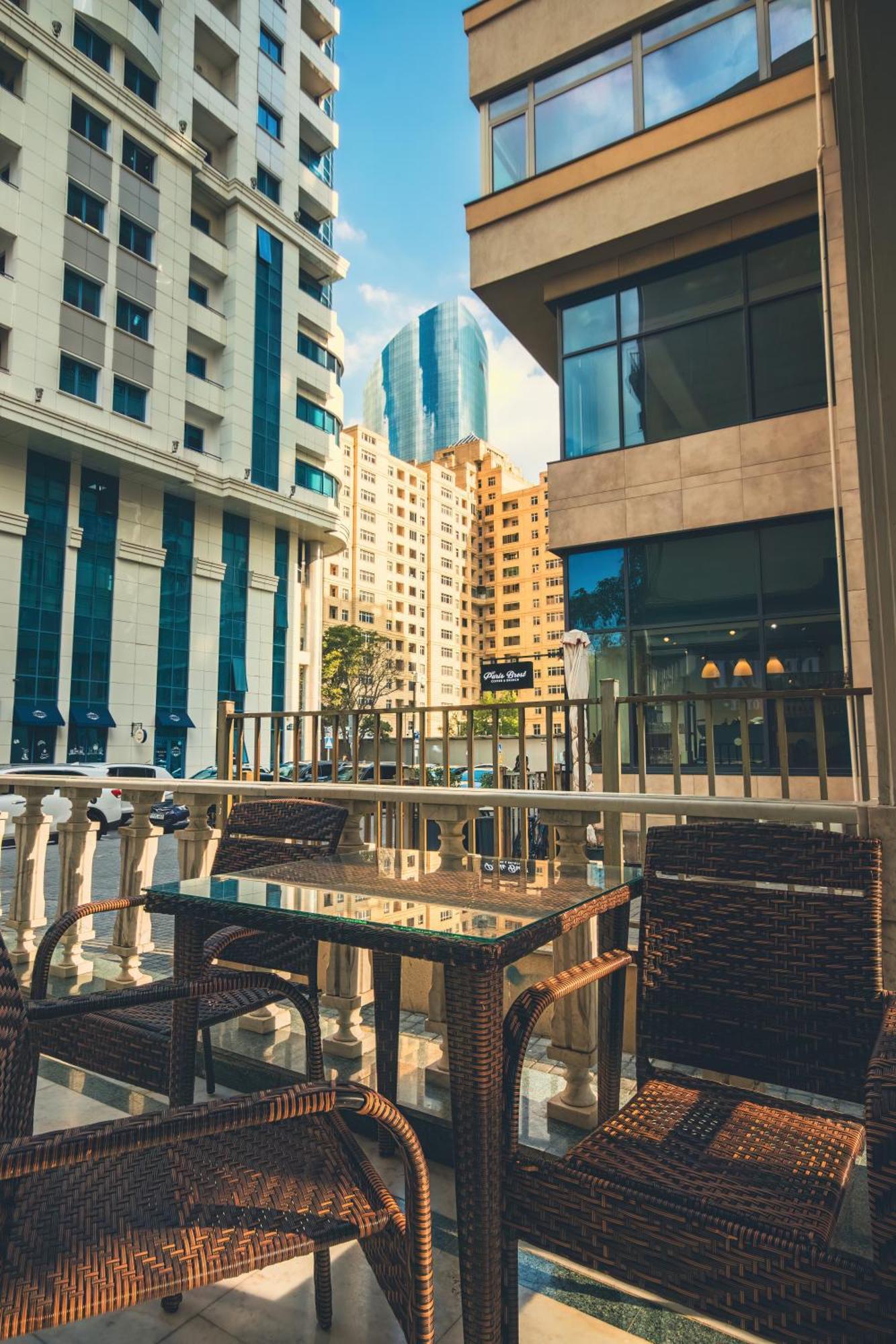 Deluxe Hotel Bakú Exterior foto
